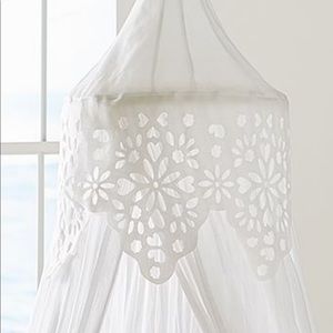 Pottery barn laser cut canopy new